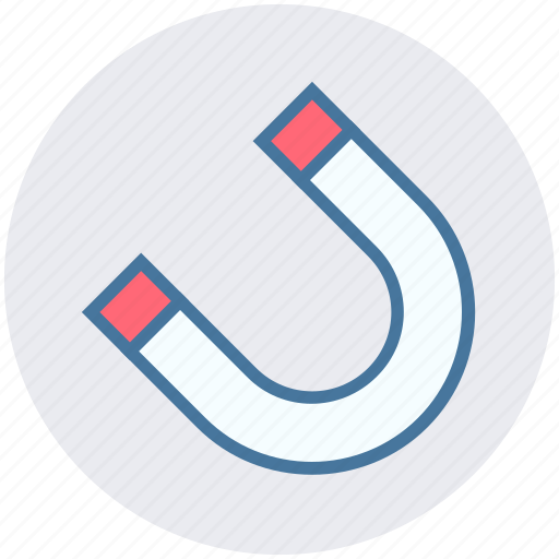 Attraction, horseshoe, horseshoe magnet, magnet, physics, science, u shaped icon - Download on Iconfinder