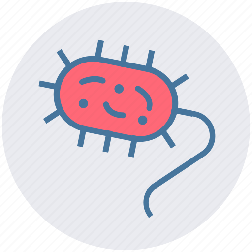 Bacterium, biology, medicine, science, virus icon - Download on Iconfinder