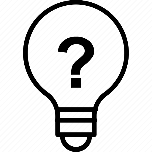 Bulb, energy, faq, idea, creative icon - Download on Iconfinder