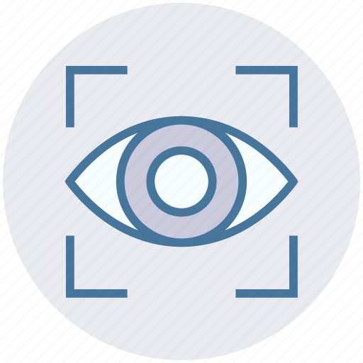 Analysis, eye, eye focus, monitoring, target, vision icon - Download on Iconfinder