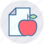 apple, diet, food, fruit, healthy fruit, page, paper 