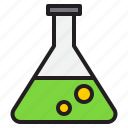flask, science, school, education