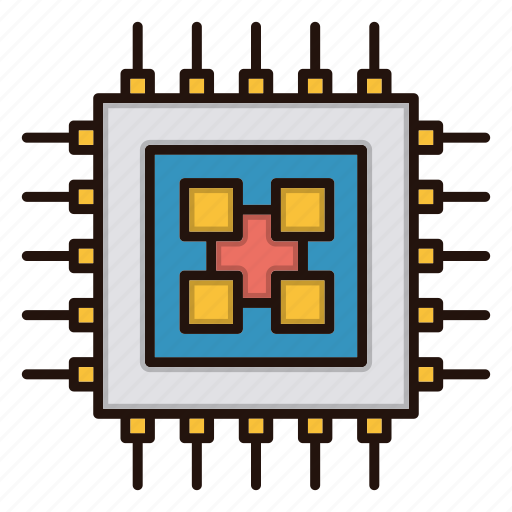 Cpu, processor, science, technology icon - Download on Iconfinder