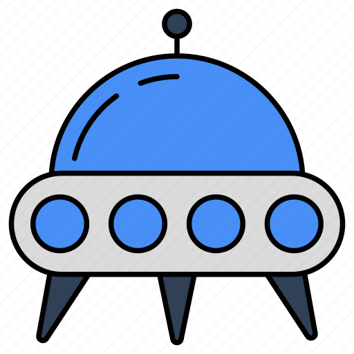 Spaceship, spacecraft, space capsule, space probe, flying saucer icon - Download on Iconfinder