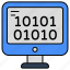 binary code, digital coding, computer coding, binary data, online binary 