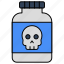 potion, poison, medical bottle, medicine, liquid bottle 
