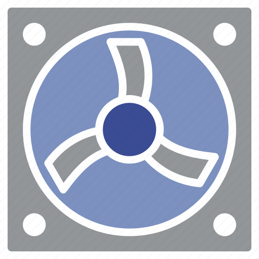 Electric, electricity, exhaust, fan, turbine icon - Download on Iconfinder
