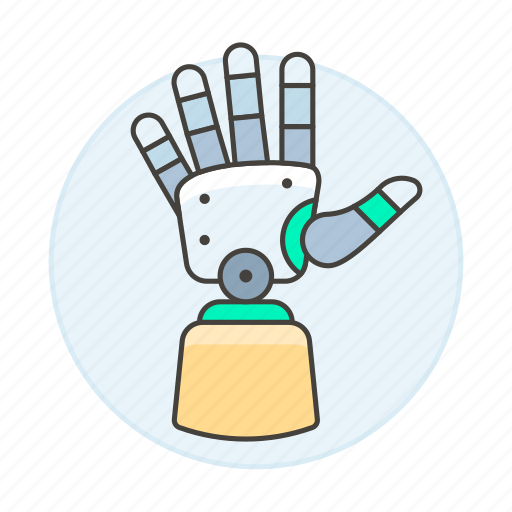 Science, prosthesis, artificial, prosthetic, hand, limb, technology icon - Download on Iconfinder
