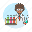 science, lab, rack, man, flask, experiments, tubes, technology, erlenmeyer, scientist, test 