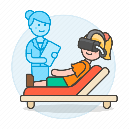 Female, medical, mental, physicatrist, psychologist, reality, therapy icon - Download on Iconfinder