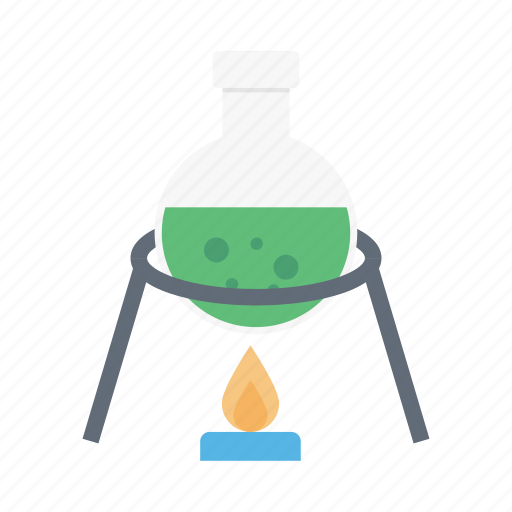 Science, flask, burner, beaker, experiment icon - Download on Iconfinder