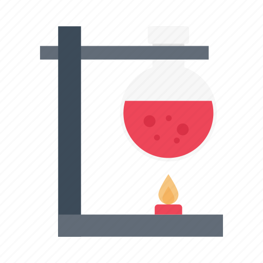 Lab, flask, experiment, burner, science icon - Download on Iconfinder