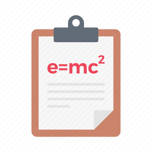 Equation, questionpaper, formula, document, physics icon - Download on Iconfinder