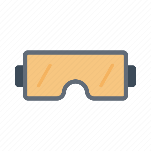 Goggles, glasses, eyewear, 3d, display icon - Download on Iconfinder