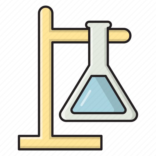 Stand, beaker, science, lab, flask icon - Download on Iconfinder
