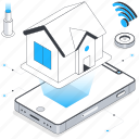 smart, home, building, property, phone, device