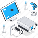 cctv, technology, camera, security, communication, network