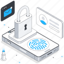 biometric, technology, security, finger, communication