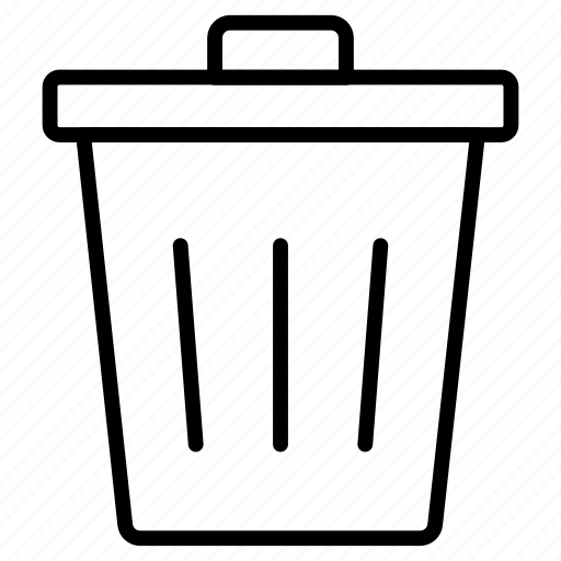 Delete, garbage, can, rubbish, bin, uninstall icon - Download on Iconfinder