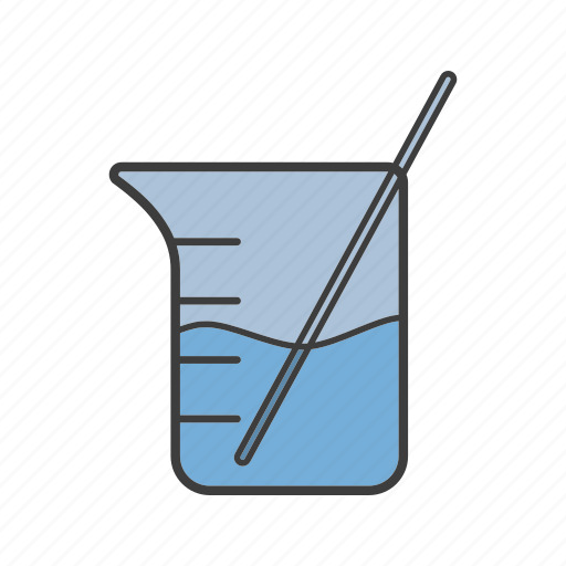 Beaker, chemical vessel, glassware, lab, laboratory, measuring cup, science icon - Download on Iconfinder
