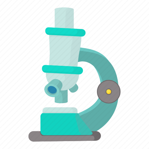 Biology, cartoon, lab, microscope, research, school, science icon -  Download on Iconfinder