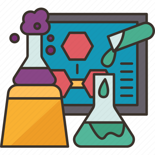 Science, chemical, reaction, experiment, laboratory icon - Download on Iconfinder