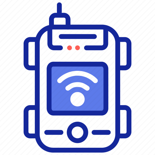 Walkie talkie, wifi, transmitter, conversation icon - Download on Iconfinder