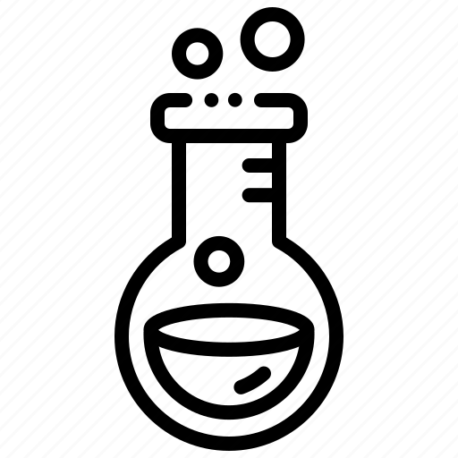 Flask, chemistry, test tube, science icon - Download on Iconfinder