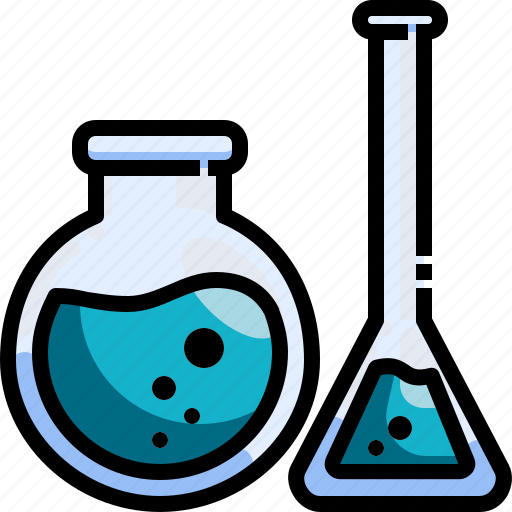 Flask, beaker, experiment, chemistry, liquid, science lab, test tube icon - Download on Iconfinder