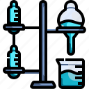 flask, experiment, beaker, chemistry, liquid, science lab, test tube