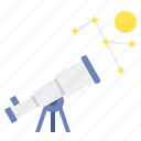 astronomy, stars, telescope