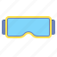 goggles, protective, safety 