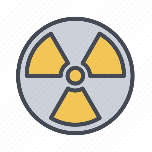 Radioactive, caution, hazard, warning icon - Download on Iconfinder