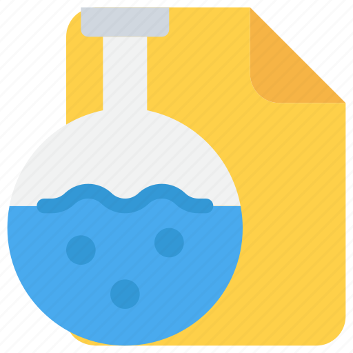 Document, file, laboratory, science, scientific, test, tube icon - Download on Iconfinder