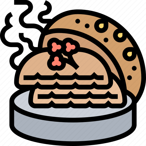 Sausage, lorne, slice, food, scottish icon - Download on Iconfinder