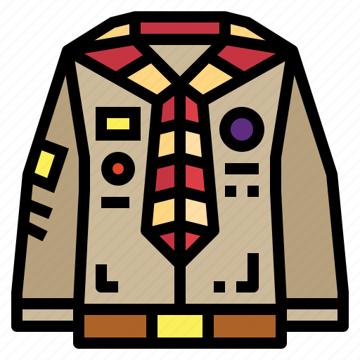 Clothes, scarf, scouts, uniform icon - Download on Iconfinder