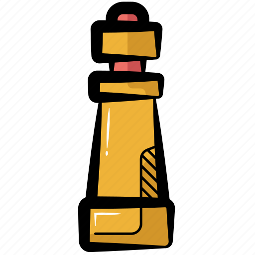Pepper, pepper grinder, peppercorn grinder, pepper mill, pepper shaker icon - Download on Iconfinder