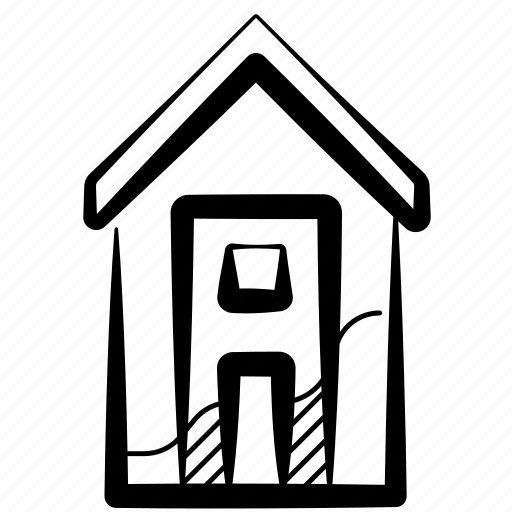 Shed, woodshed, potting shed, shack, rural house icon - Download on Iconfinder