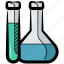 formula, beaker glass, glassware laboratorium, chemistry glassware, glass apparatus 