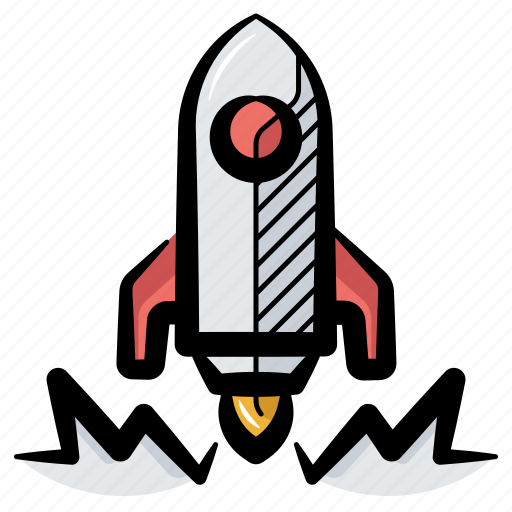 Rocket, rocket launch, spaceship, spacecraft, space rocket icon - Download on Iconfinder
