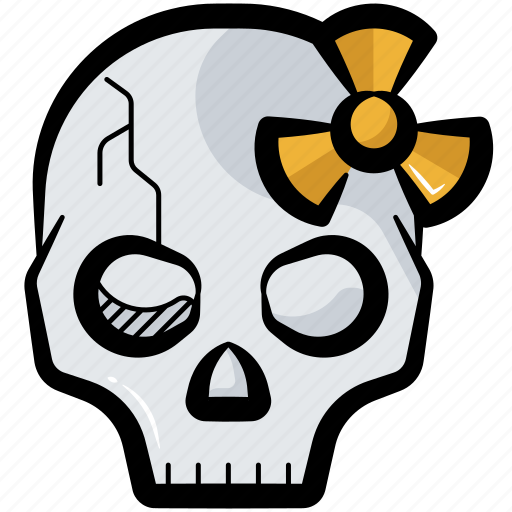 Skull, cranium, skeleton, scary skull, death icon - Download on Iconfinder