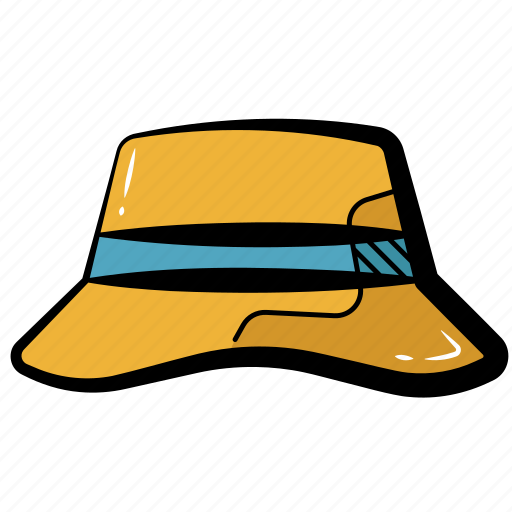 Bucket hat, boonie hat, hat, cap, headwear icon - Download on Iconfinder