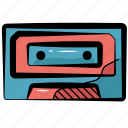 tape, cassette, audio tape, retro cassette, mixtape