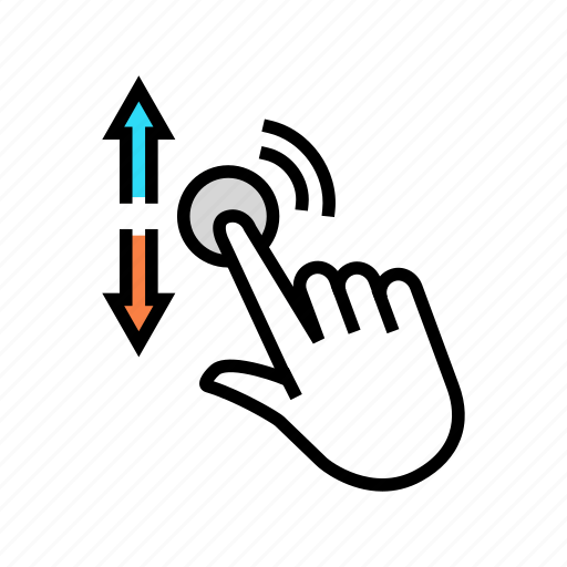 Gesture, hand, scroll, computer, mouse, cursor icon - Download on Iconfinder