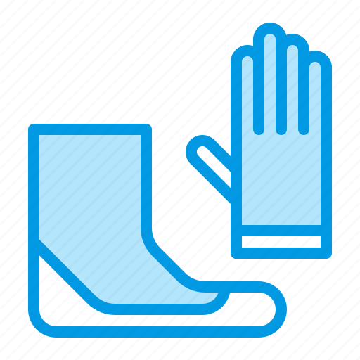 Boots, diving, gloves, savety icon - Download on Iconfinder