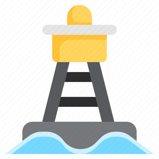 Buoy, sea, water, float, ocean icon - Download on Iconfinder