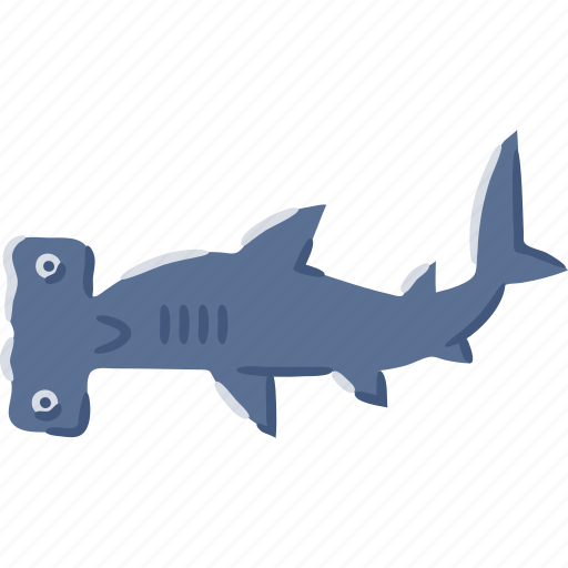 Hammerhead, shark, sea, ocean, fish icon - Download on Iconfinder