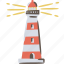 lighthouse, building, tower, light, navigation 