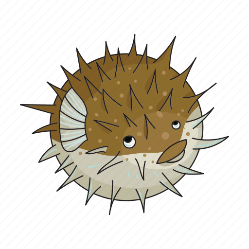Animal, hedgehog fish, sea icon - Download on Iconfinder