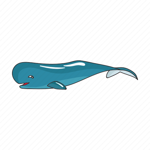 Animal, blue, sea, sperm whale, whale icon - Download on Iconfinder